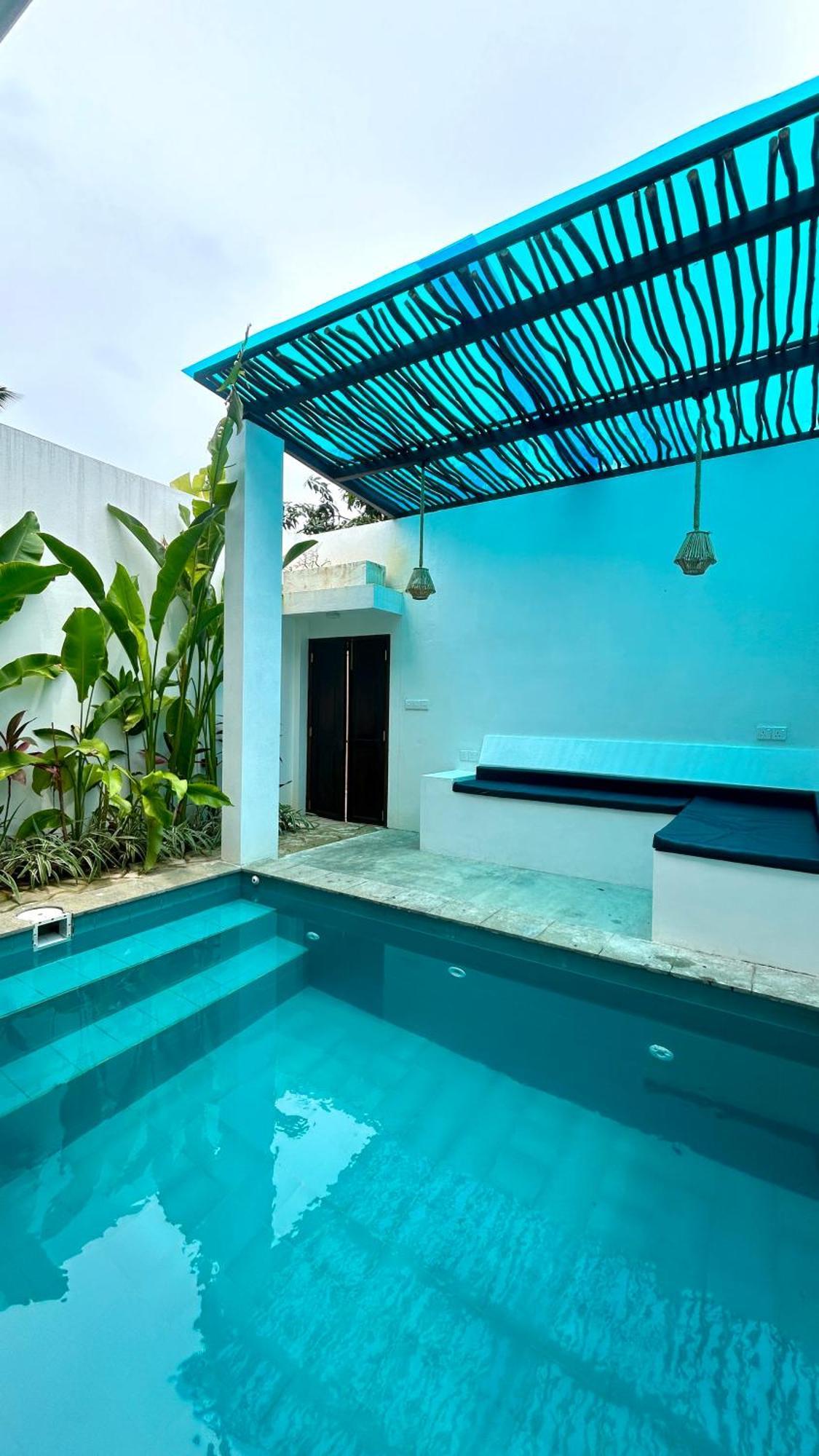 Private Pool Cabanas Ac - Angam Villas Хиккадува Экстерьер фото