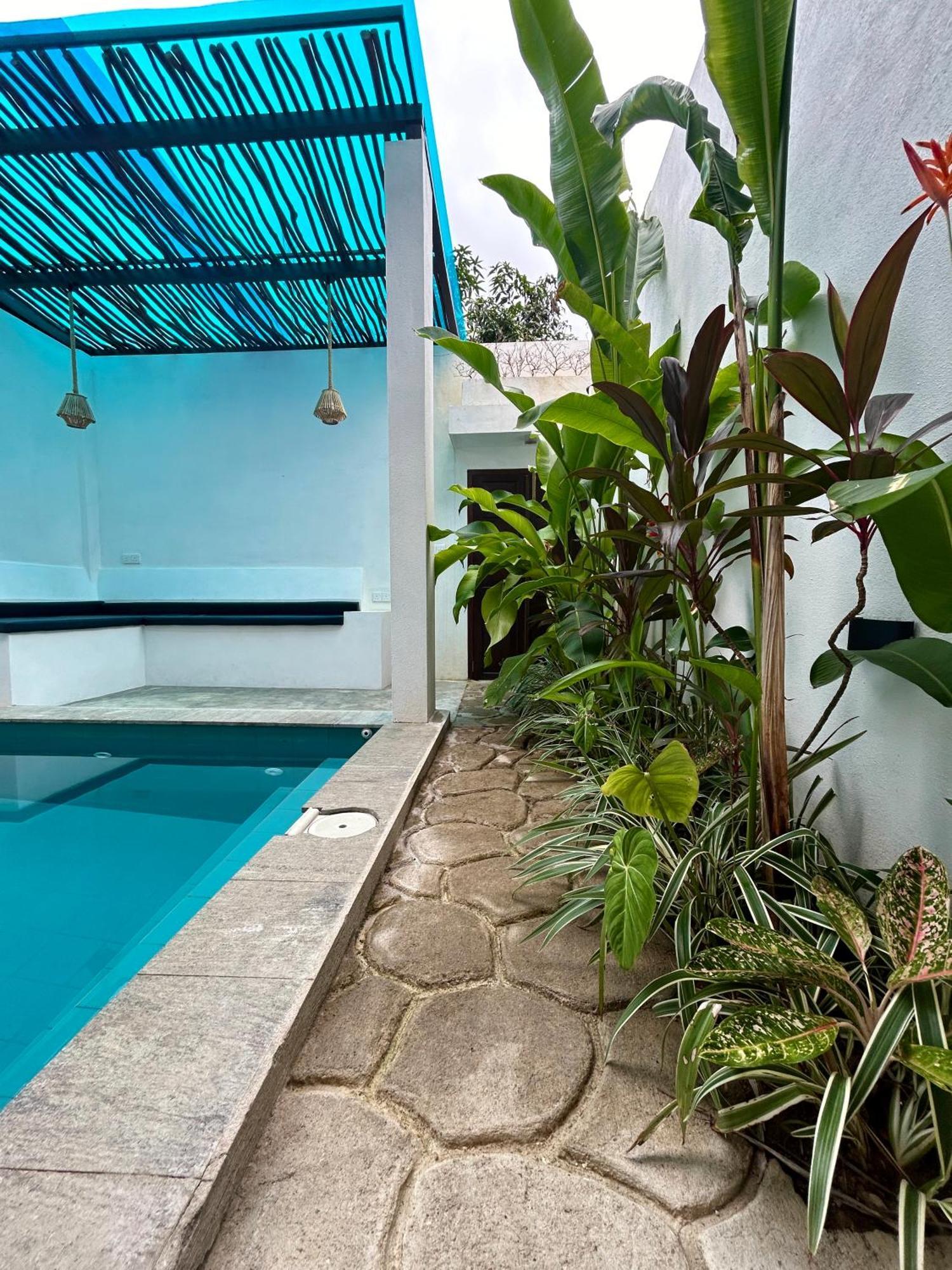 Private Pool Cabanas Ac - Angam Villas Хиккадува Экстерьер фото