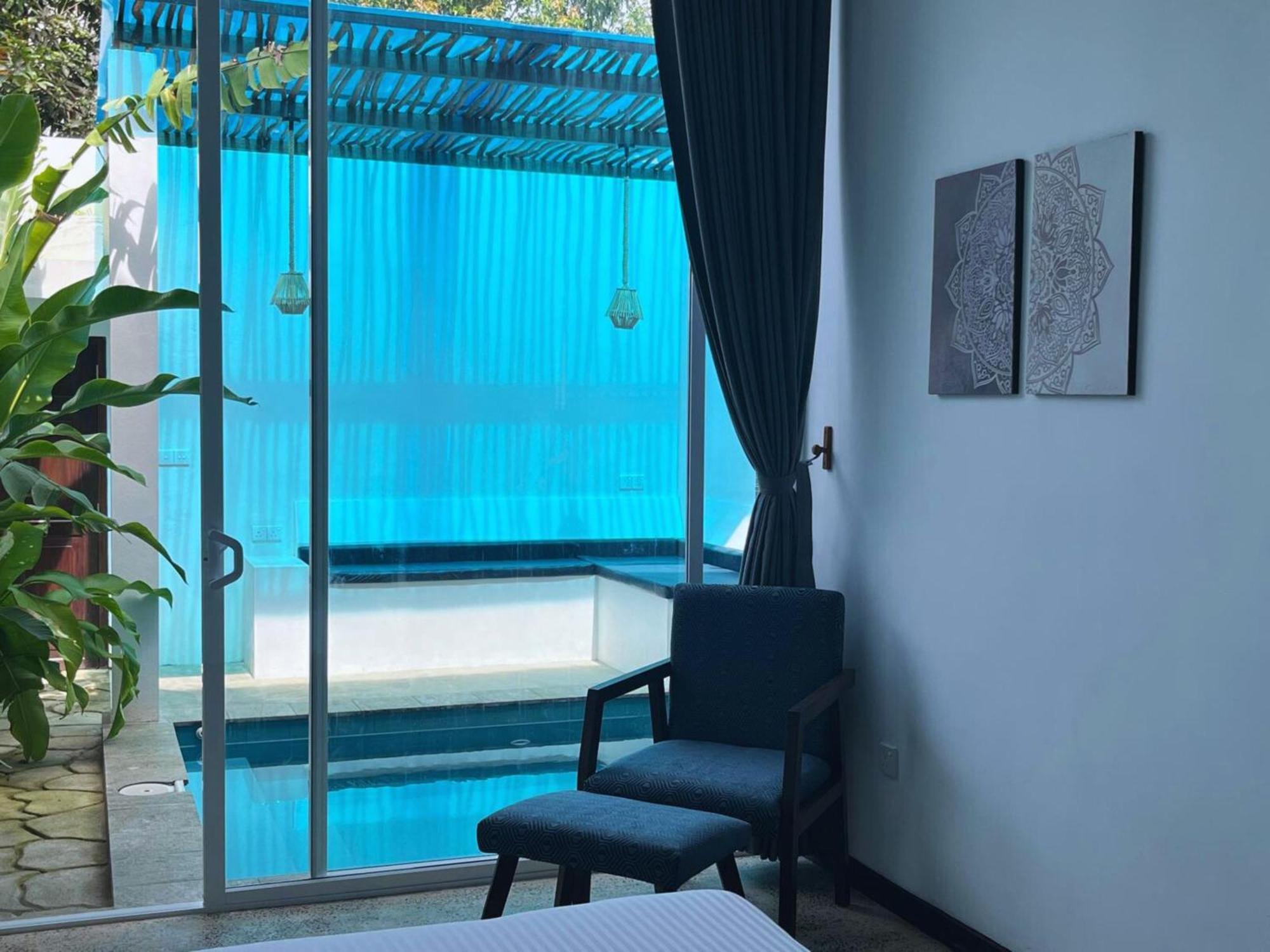 Private Pool Cabanas Ac - Angam Villas Хиккадува Экстерьер фото